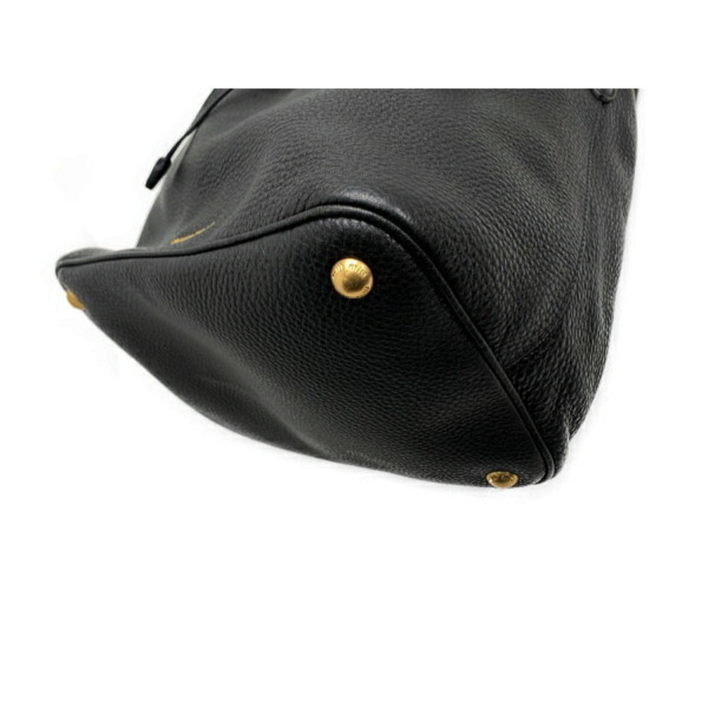 Miu Miu Shoulder Bag Drawstring Shoulder Leather … - image 7